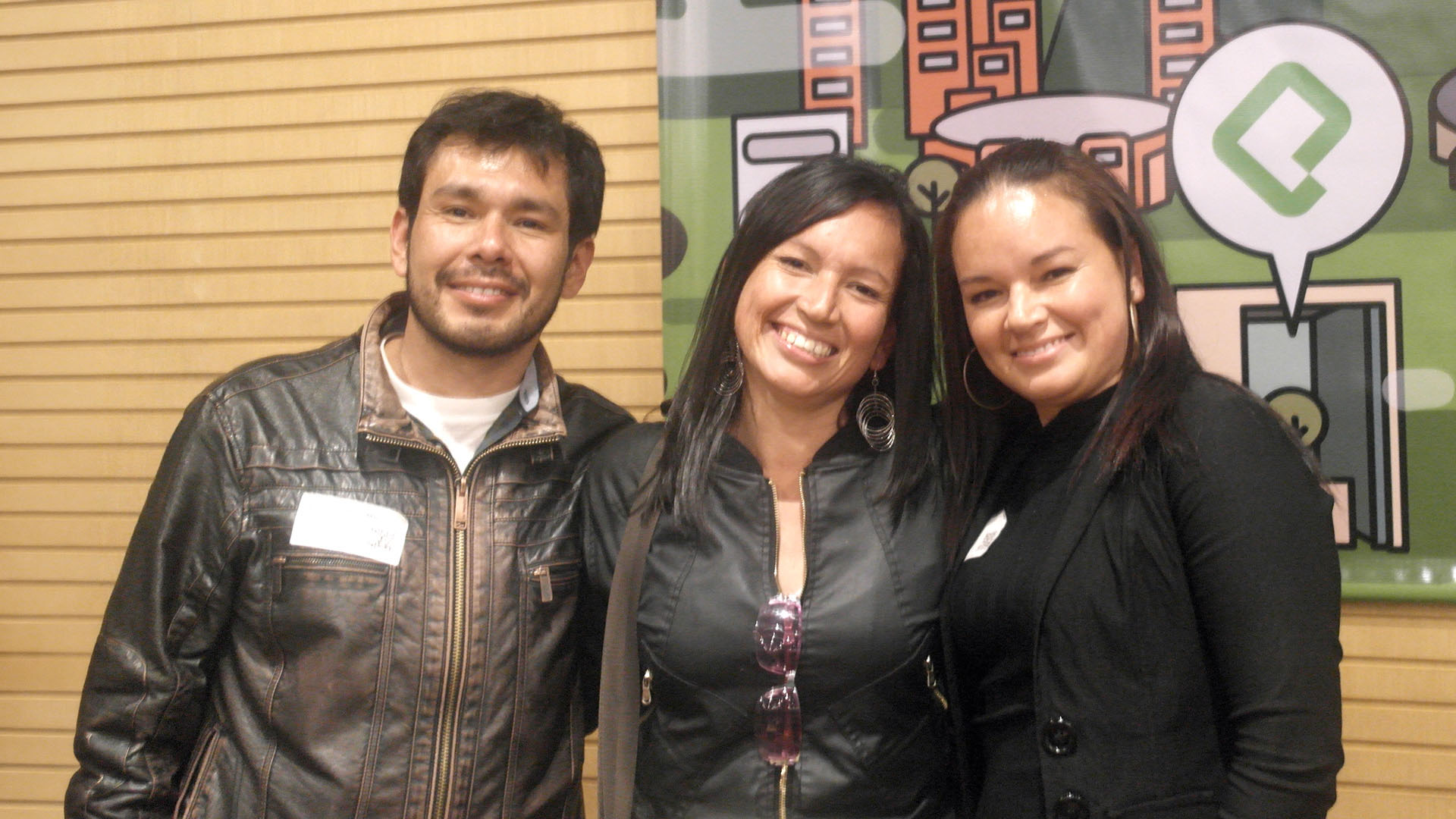 El equipo fundador de IKOL en un evento de innovación